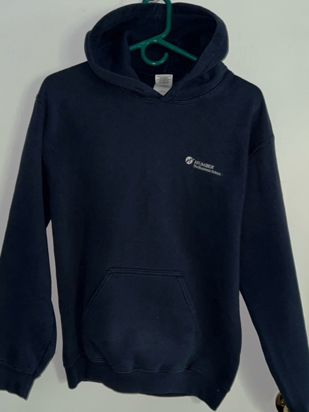 Gildan • Women’s Size S • Hooded Humber Pullover Sweatshirt in Navy